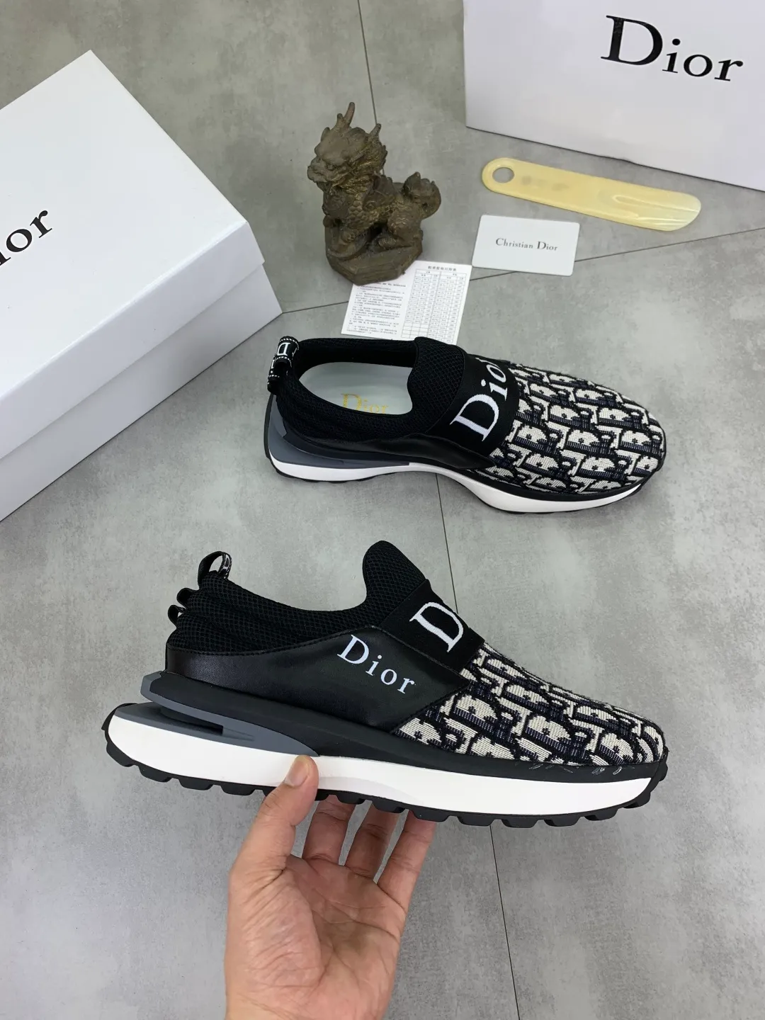Men's Men's Shoes💰P440💰[New Style]🆘[Dior] 2025 Dior Original Lace-up Low-top Men's Shoes Classic casual shoes 🔥This model is the official classic model, with high quality and made by famous original designers. It is made of high-quality cowhide with original materials➕Comfortable and breathable mesh lining➕Pigskin insole. The perfect last shape and generous and fashionable design have attracted many consumers. Suitable for drivers to drive🚗. What you want is the highest quality in the market. Color: 3️⃣Color code number: 38--44 (45 customized)